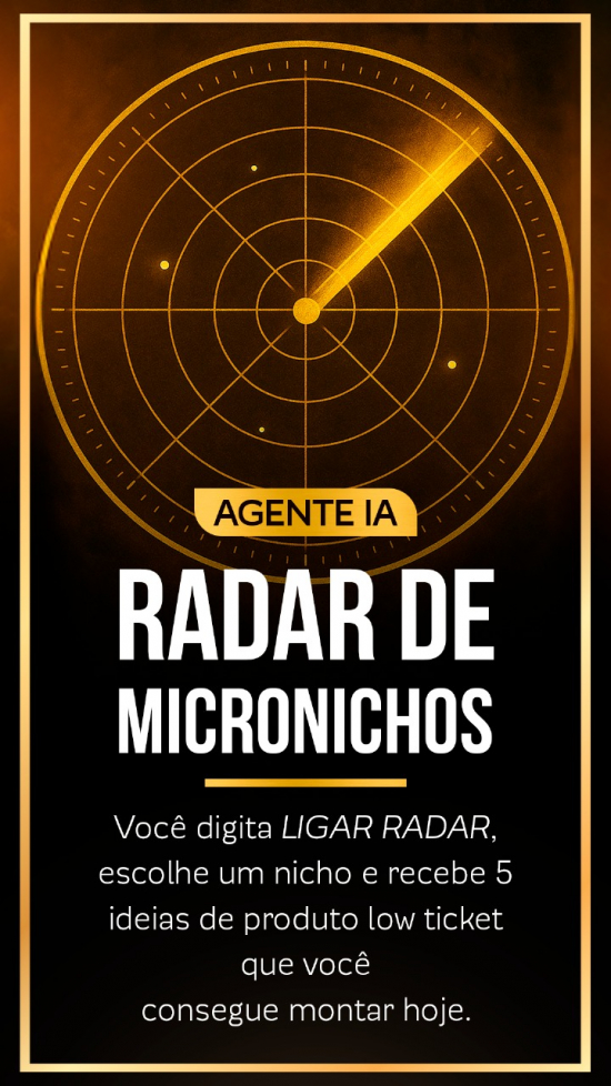 Agente IA Radar de Micronichos